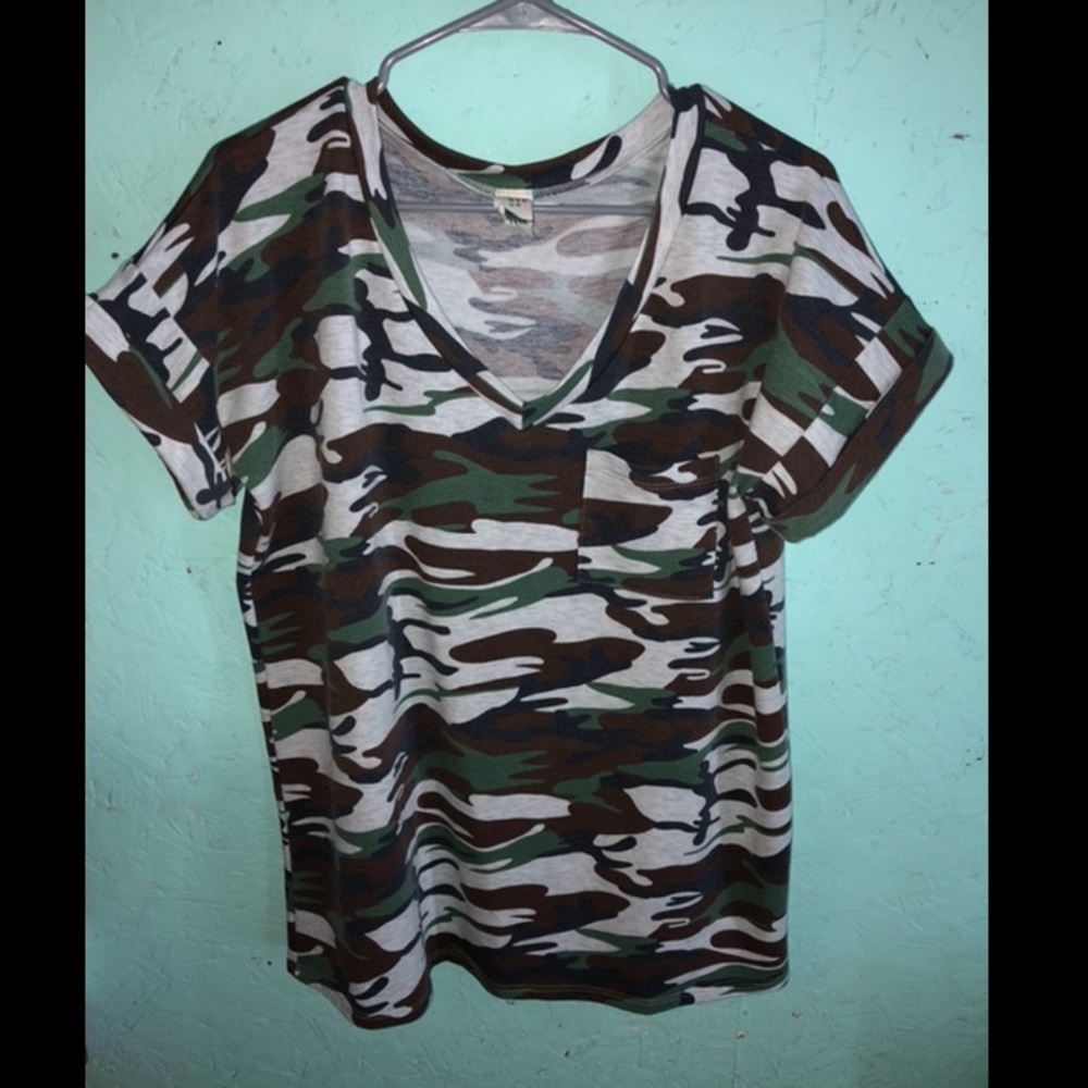 Flamingo Camo T-Shirt